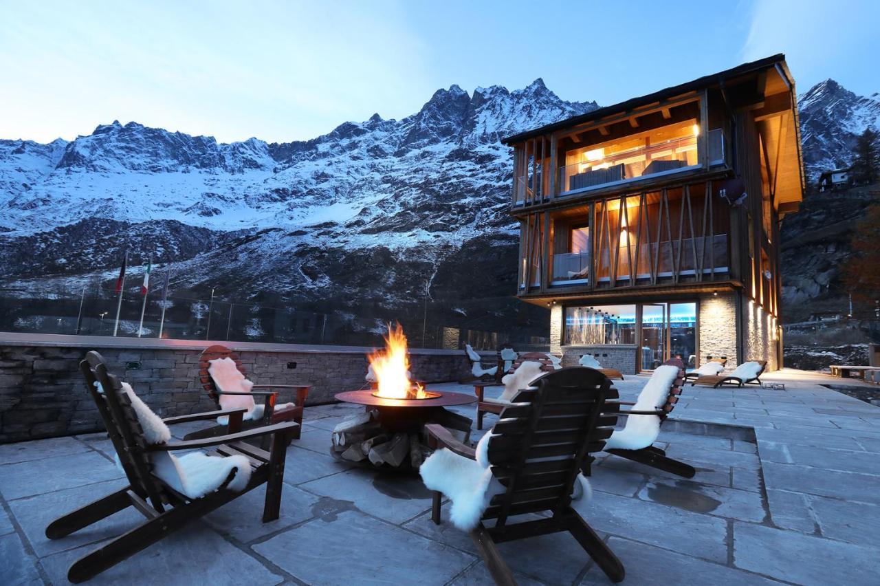 Chalet Blanc Breuil-Cervinia Exterior photo