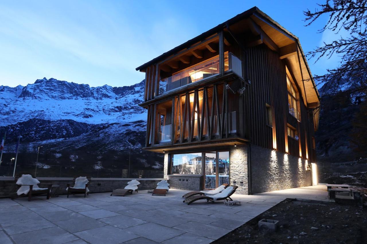 Chalet Blanc Breuil-Cervinia Exterior photo